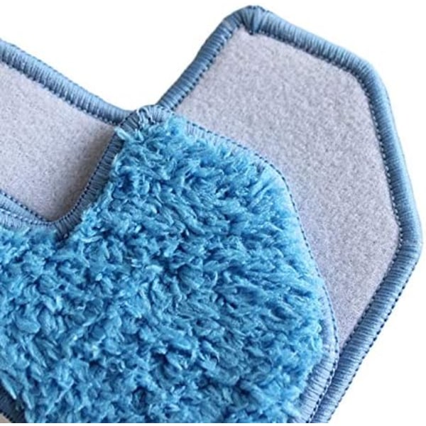 6 st Torrmopp för Hobot 268 Fönsterputsmopp Duk Torkare Glas Mikrofiber Fönsterrengöringsdel