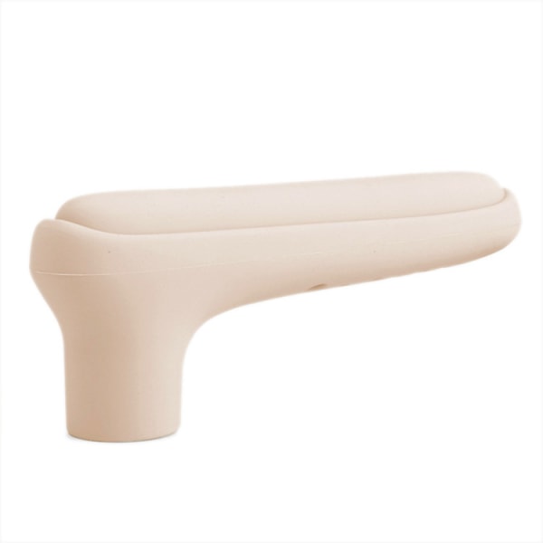 2PCS Off White Silicone Safety Door Handle