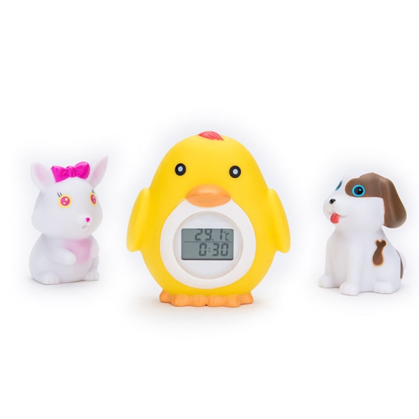 3-pak, elektronisk kyllingebadetermometer, kyllingeformet baby