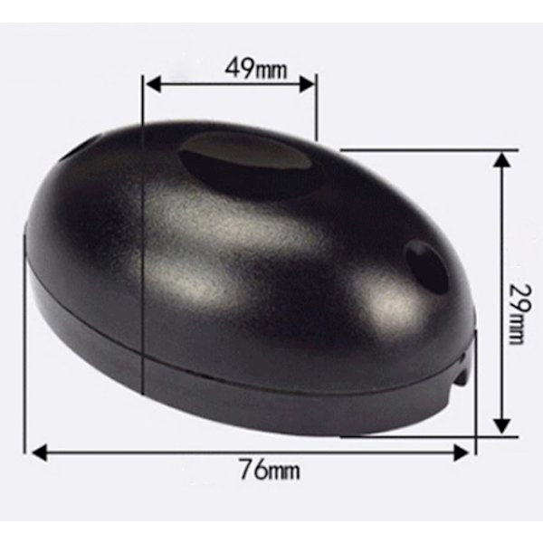 ABO-20 Fotocell Infraröd Strålsensor Säkerhets Fotoelektrisk Rörelsedetektor för Automatisk Gunga Slidi