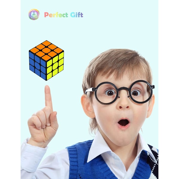 3x3 Magisk Terning, 3x3 Speed ​​Cube Original Speed ​​Cube