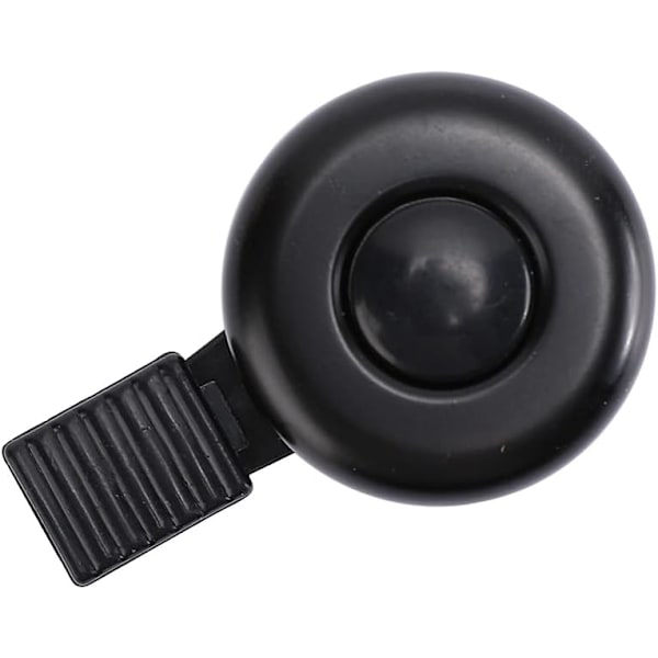 Brands Cykelklokke til Cykel, 2 stk Mini Aluminium, Klassisk Høj Lyd Pakke med to Sorte Klokker Passer Styr .87-.89\"