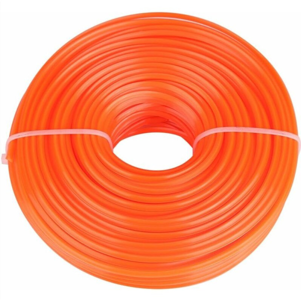 3mm Buskrydder Line Spole Wire Nylon Reb Buskrydder Line Squ