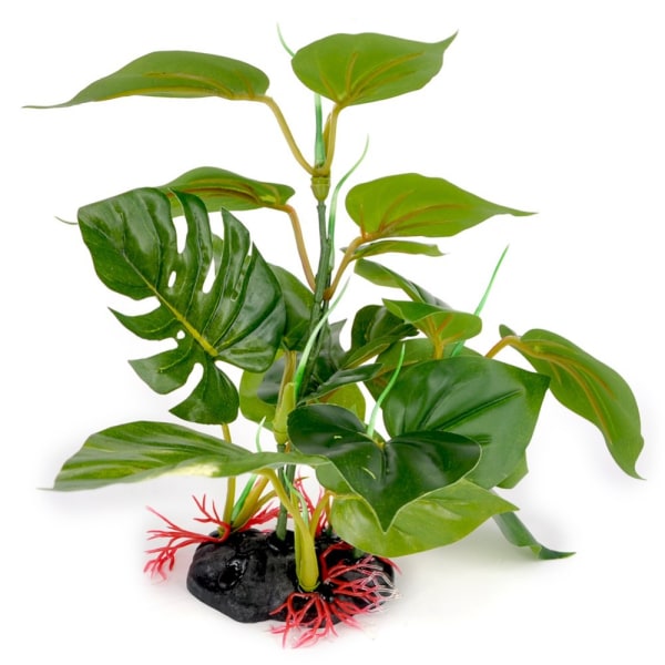 1 stk 27x25 cm akvariedekorasjon ornamenter (vannløselig blad) akvarietilbehør fiskebolledekor