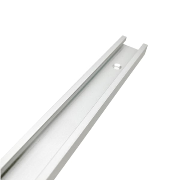 T-kisko pöytäsahaa varten - hopea, reititin ja puuntyöstötyökalut 500mmx30x12.8mm