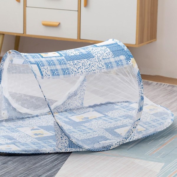 Fällbart Baby Myggnät, Bärbar Fällbart Myggnät, Myggnät Tält Säng för Barn, Bärbar Baby Resesäng Mos