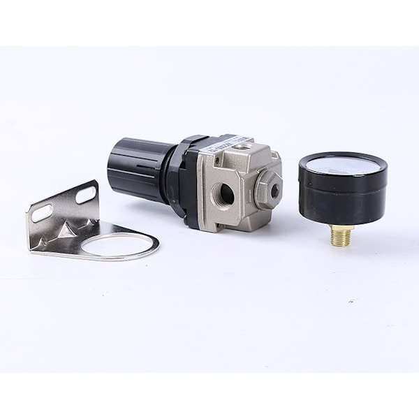 AR2000 - 1/4\" Lufttryksregulator, Luftdrevet Kompressor med