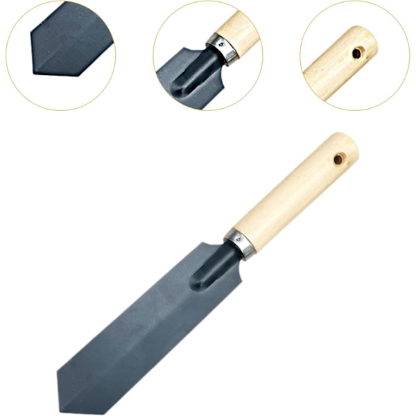 Liten hagespade Håndspade Manuell hagespade Grave spade for planting potteplanter Luking Dyrking av blomster