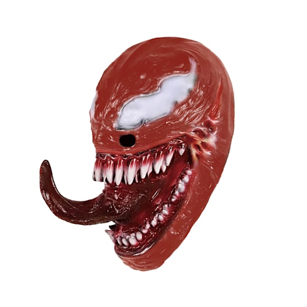 Superhjälte Venom Mask, Läskig Kostym Prank Party Creepy Venom Super Latex Mask för Vuxna Män och Kvinnor