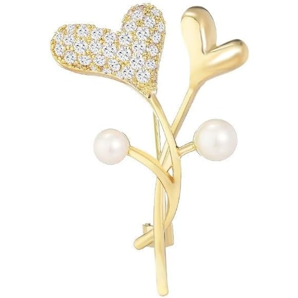Österrikisk Kristallbrosch Glittrande Rhinestone Brosch 18k Förgylld Födelsedagsstein Lapel Nål Smycken Födelsedagspresenter för Kvinnor