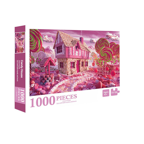 1000 brikker, DIY-puslespil, gave (stil 22)