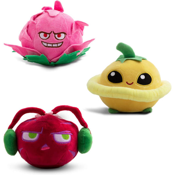 3 kappaletta Plants vs Zombies -hahmopehmot, PVZ-pehmolelut lapsille joulu- ja syntymäpäivälahjoiksi, kasvi