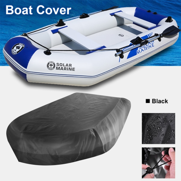 Cover musta 420*210*46cm, Oxford Kayak Canoe Tarp