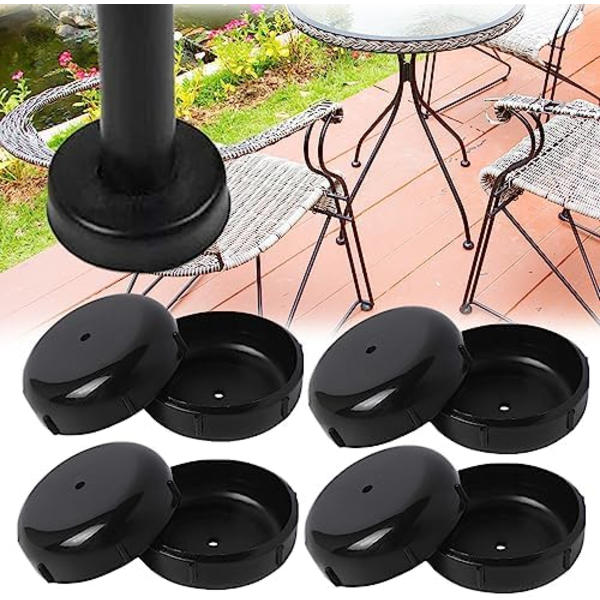 38mm Smydejerns Stol Glide Beskytter - Terrasse Udendørs Møbler Bordfødder Benhætte Diameter Udskift Tilbehør (16 stk)
