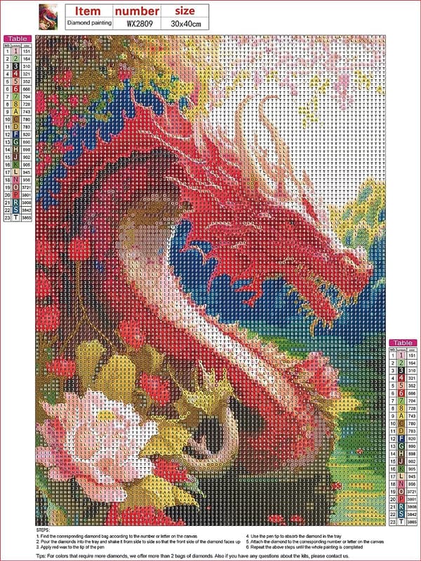 5D diamantmaleri for stuedekorasjon (30*40cm) 3