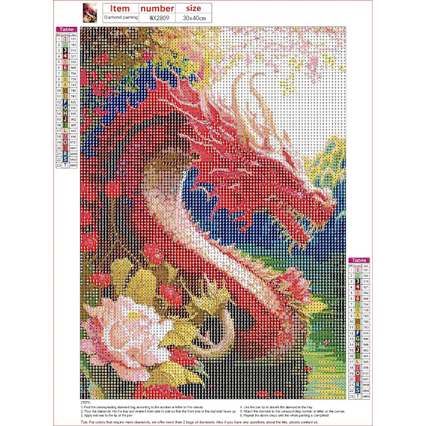 5D diamantmaleri til stueindretning (30*40cm) 3