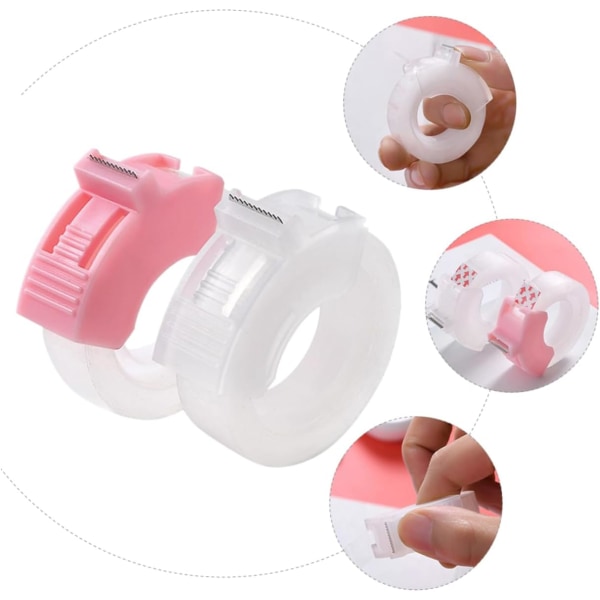 2 Sets Tape Cutter Manual Tape Cutter Washi Tape Dispenser Handheld Tape Cutter Lightweight Tape Dis