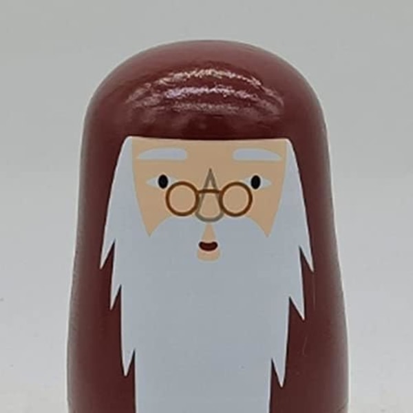 Ryska Nesting Dolls Jul Ryska Matryoshka Dockor Trä Staplingsleksak Presenter till Barn Pojkar Flickor