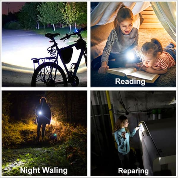 Ladattava taskulamppu, kannettava LED-taskulamppu, vedenpitävä LED-taskulamppu, pieni taskulamppu
