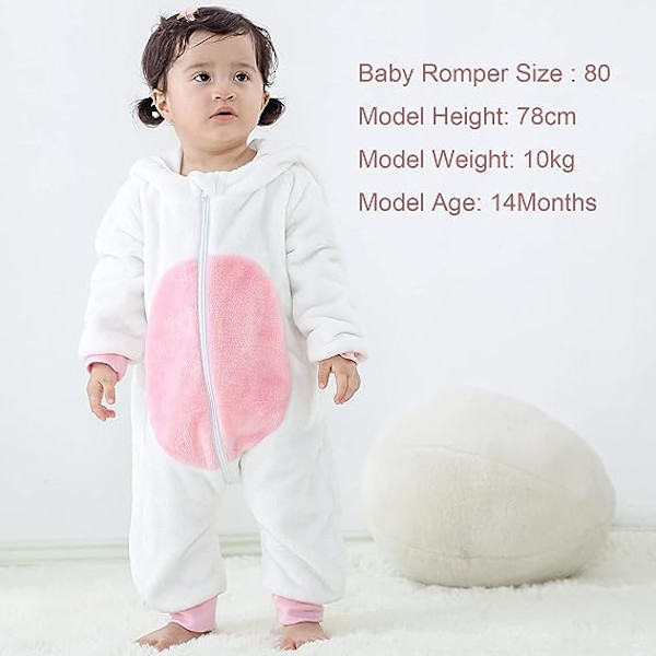 Baby Djur Onesies 6-12 Månader Pyjamas Jumpsuit Romper Todd
