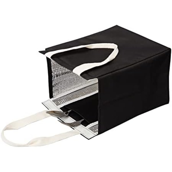 Liten Lunchväska för Kvinnor/Män/Vuxna, Bärbar/Återanvändbar Lunchbox, Enkel Vattentät Isolerad Kylväska