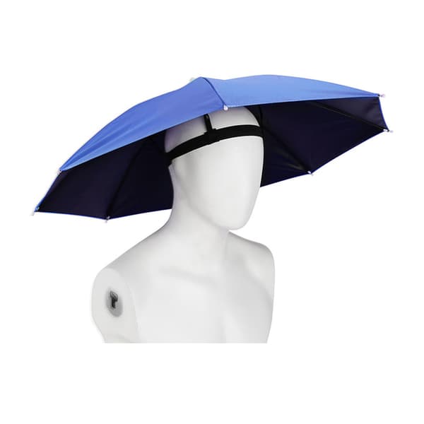 Parasol solhat (69cm (kongeblå))