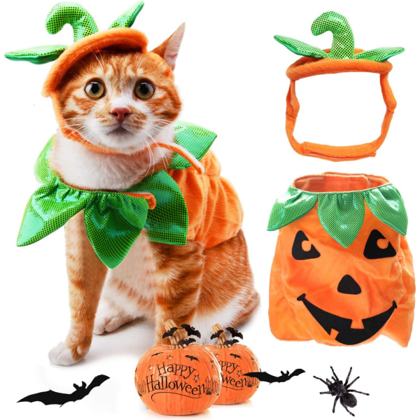 Kissa-asu, Halloween-kissaasu Pumpkin Cosplay-asu, Adjus
