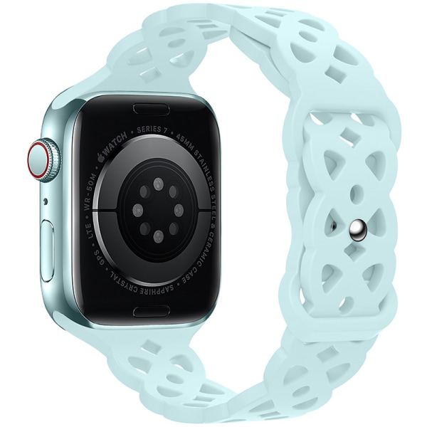 4 kappaletta pitsi nahkahihna yhteensopiva Apple Watch 42/44/