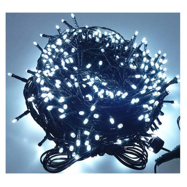 Ulkoilman LED-valosarja, sateenkestävä koristevalo, valkoinen