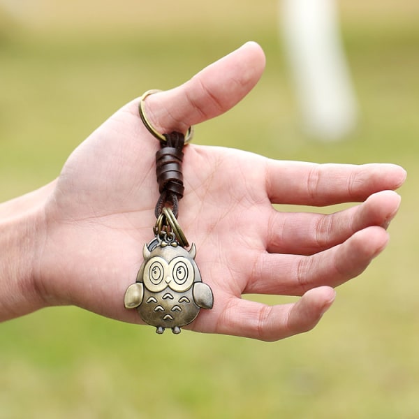 Eläin Pöllö Avaimenperä Porte Clef Vintage Pienet Lahjat Lapselle