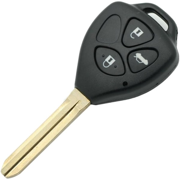 3-knappars ersättningsnyckelskal kompatibel med TOYOTA Keyless Entry Remote Key Case Fob PG405
