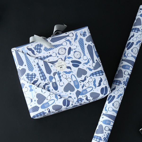 Presentpapper för herrars födelsedag, presentpapper för fars dag