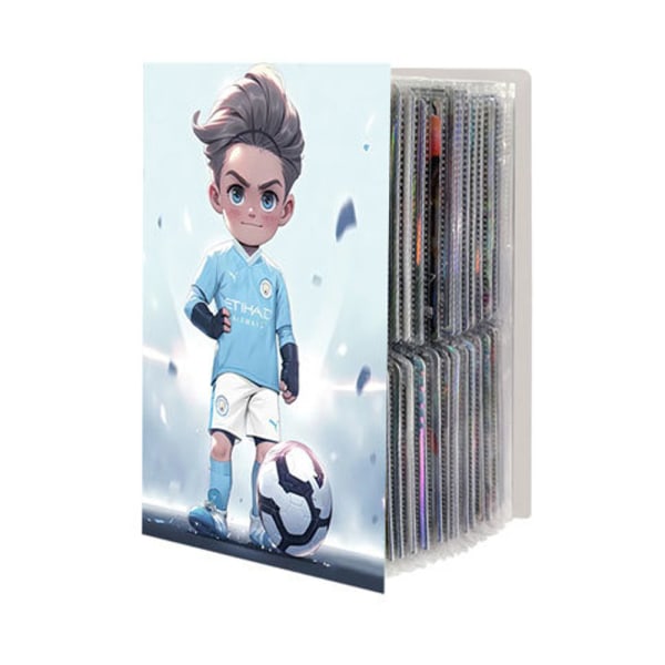 (G)Football Star Card Album - 240 kpl Star Card Box Collection Al