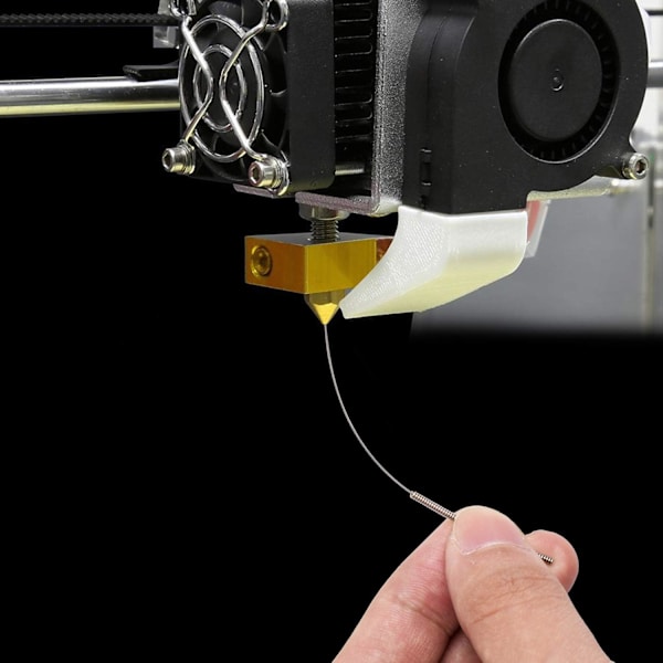 28 stk. dyse-rengøringsnålesæt 3D-printer rengøringstilbehør inklusive 26 stk. 0,15 mm, 0.