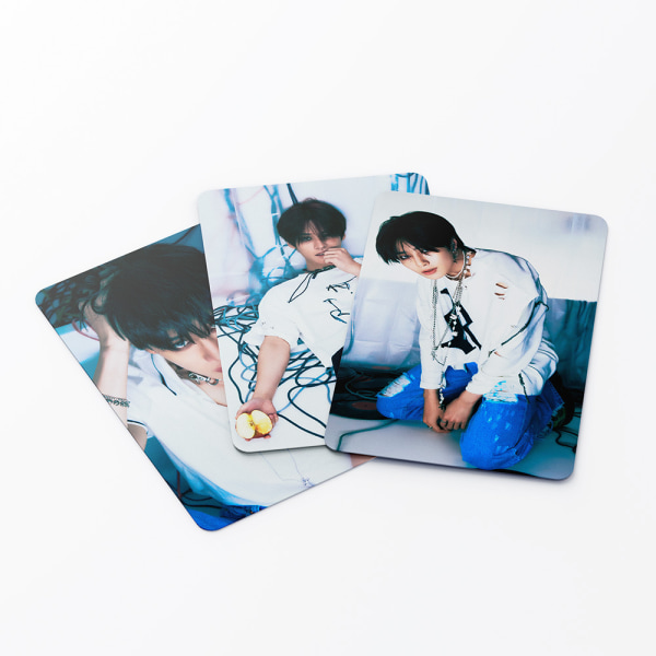 Kpop Stray Kids 55 Lomo-kortpakke - Albumklistremerker og Lomo-kort