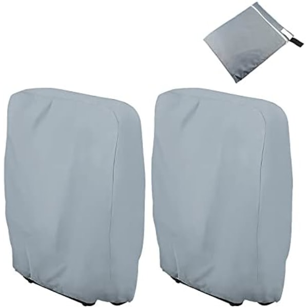 20/34xW71xH110cm  Utomhusfällbara Stolsöverdrag 2 st, Nollgravitationsstolsöverdrag Vattentäta, Stabila Fällbara Patiostolsöverdrag