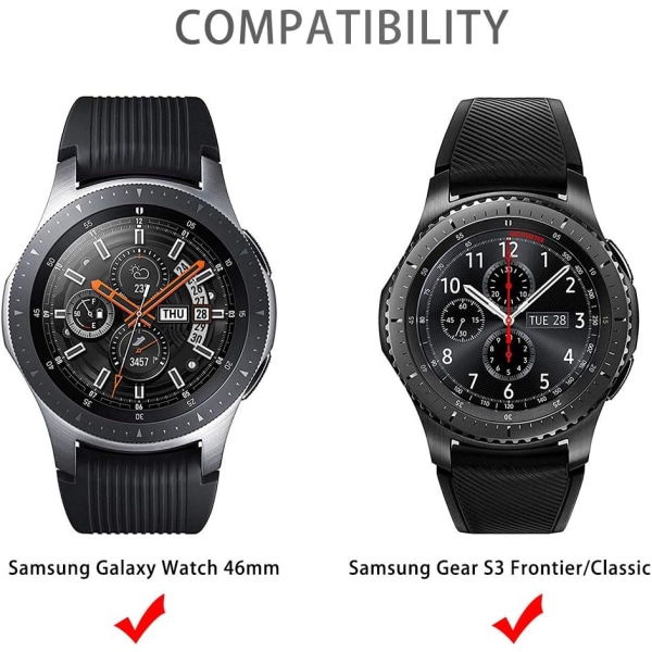 Nior yhteensopiva Samsung Gear S3 Frontier Strap, Samsung G