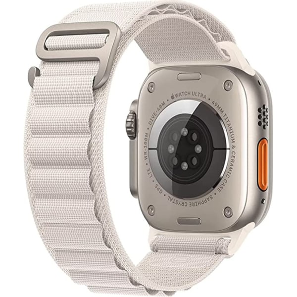Kompatibel med Apple Watch-bånd (hvid)