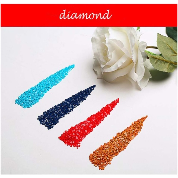 Dobbeltsidet diamant, 5D DIY diamantmaleri-sæt (stil 1)