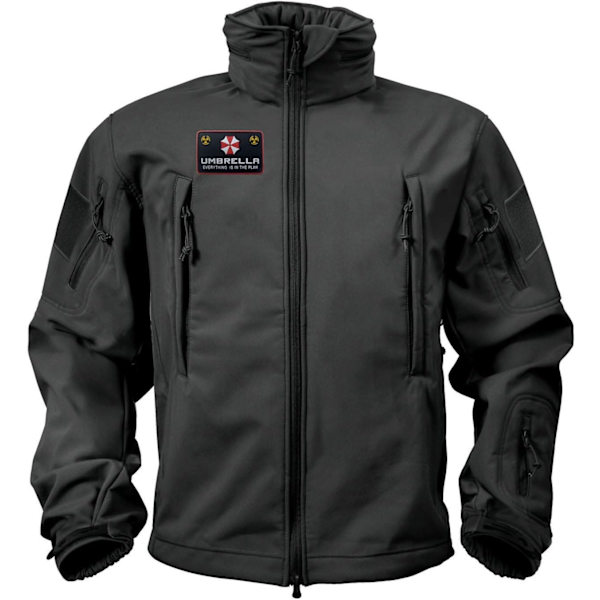 2 stk. Resident Evil Umbrella Corporation PVC-patch-badges