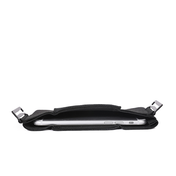 2-pack minimalistiska osynliga clip-on plånböcker, osynliga elast