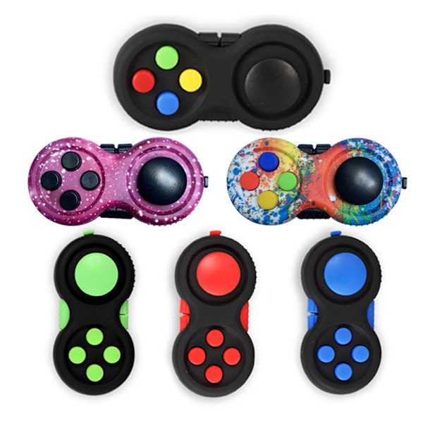 Fidget-lelut stressiä vastaan (väri, 2 kpl), Fidget-lelut stressiä vastaan