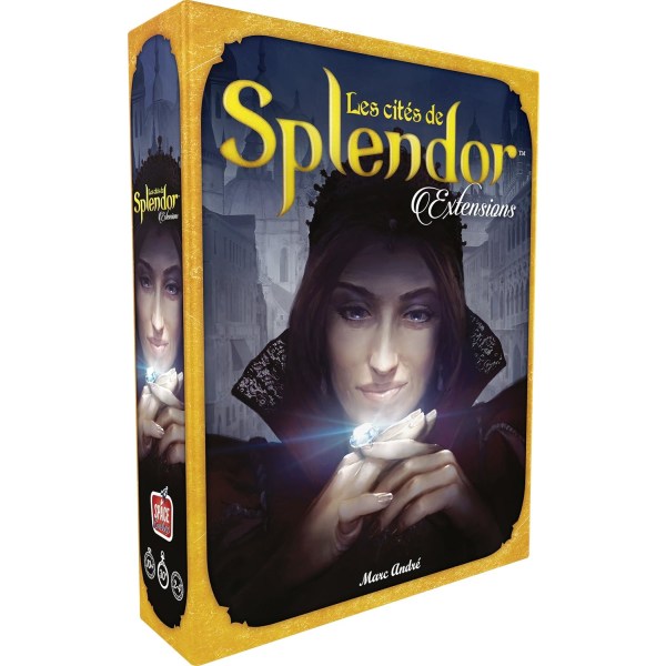 Space Cowboys - Splendor - Cities of Splendor expansions - Brädspel - Från 10 år - 2 till 4 spelare