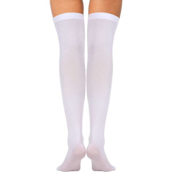 4 paria naisten silkkisiä reisi-sukkia nailon sukkia naisille Halloween Cosplay pukujuhlat Acce
