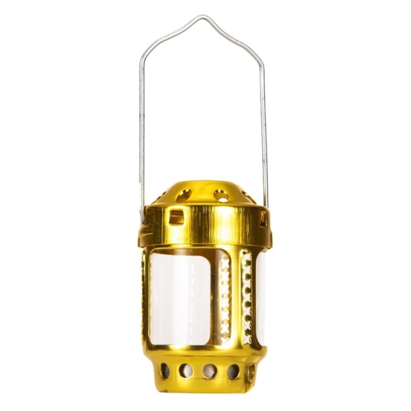 Stearinlys Lantern Mini Bright Aluminium Alloy Messing Night Fishin