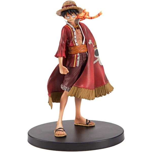 Anime Monkey D. Luffy Actionfigur Anime Monkey D. Luffy PVC Actionfigur 17cm Skrivebordsleke Samleobjekt