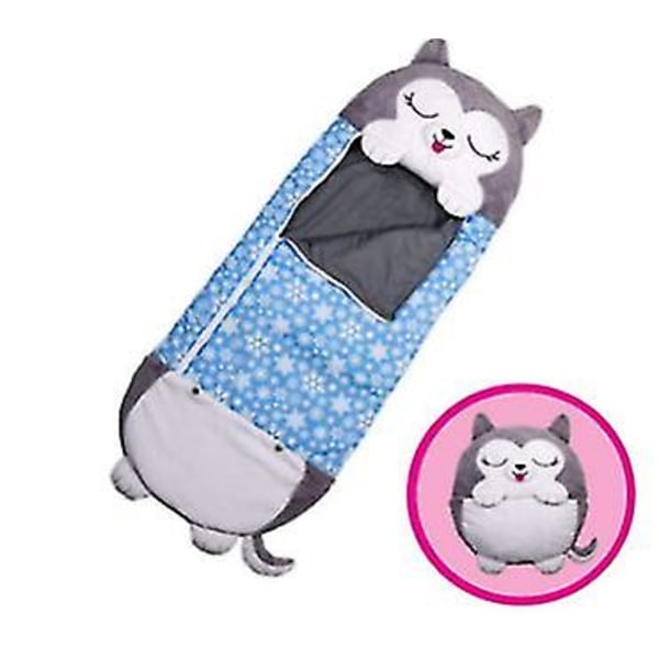 Pillow & Sleepy Sack - Supermyk og varm sovepose med