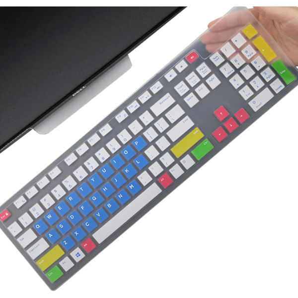 Tout-en-un tangentbordsskydd för Dell KM636/KB216/Dell Optiplex
