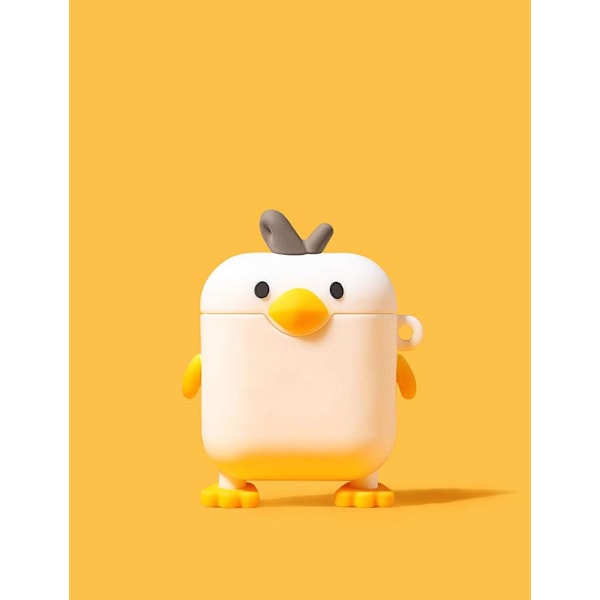 Sød etui til Airpods 1/2 Cover Cartoon Sjov Silikon Airpo