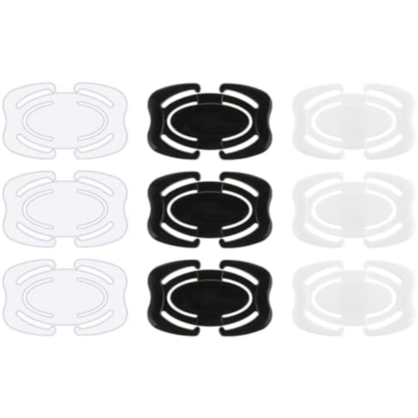 9 Pakk BH-Klips for å lage Racerback BH-stroppholderklips, Anti-Skli BH-Klips for Rygg, Racer Back Cross Back Klips for